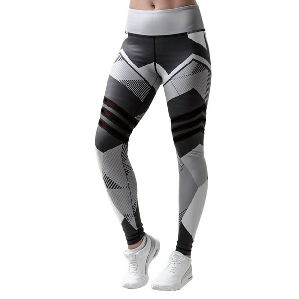 Women Fitness Ladies Leggings Running High Waist Yoga Pants Trousers Gym Clothes
